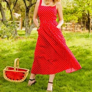 Vintage Polka Dot Dress